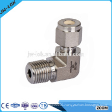 Carbon steel double ferrule tube fitting